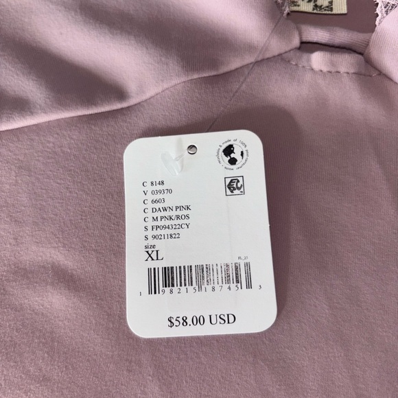 NWT Free People Lace Top XL - Picture 2 of 3